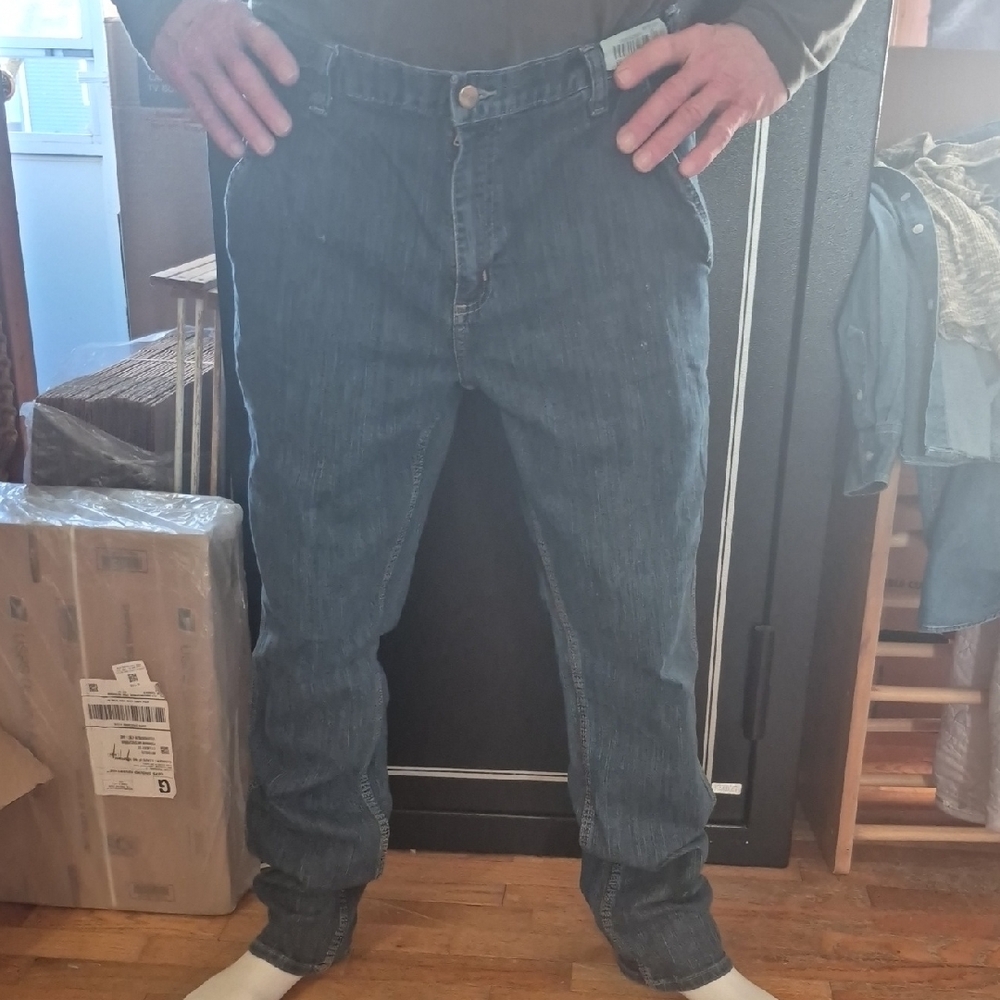 Men's Fire Retardant Utility  Blue Jeans
